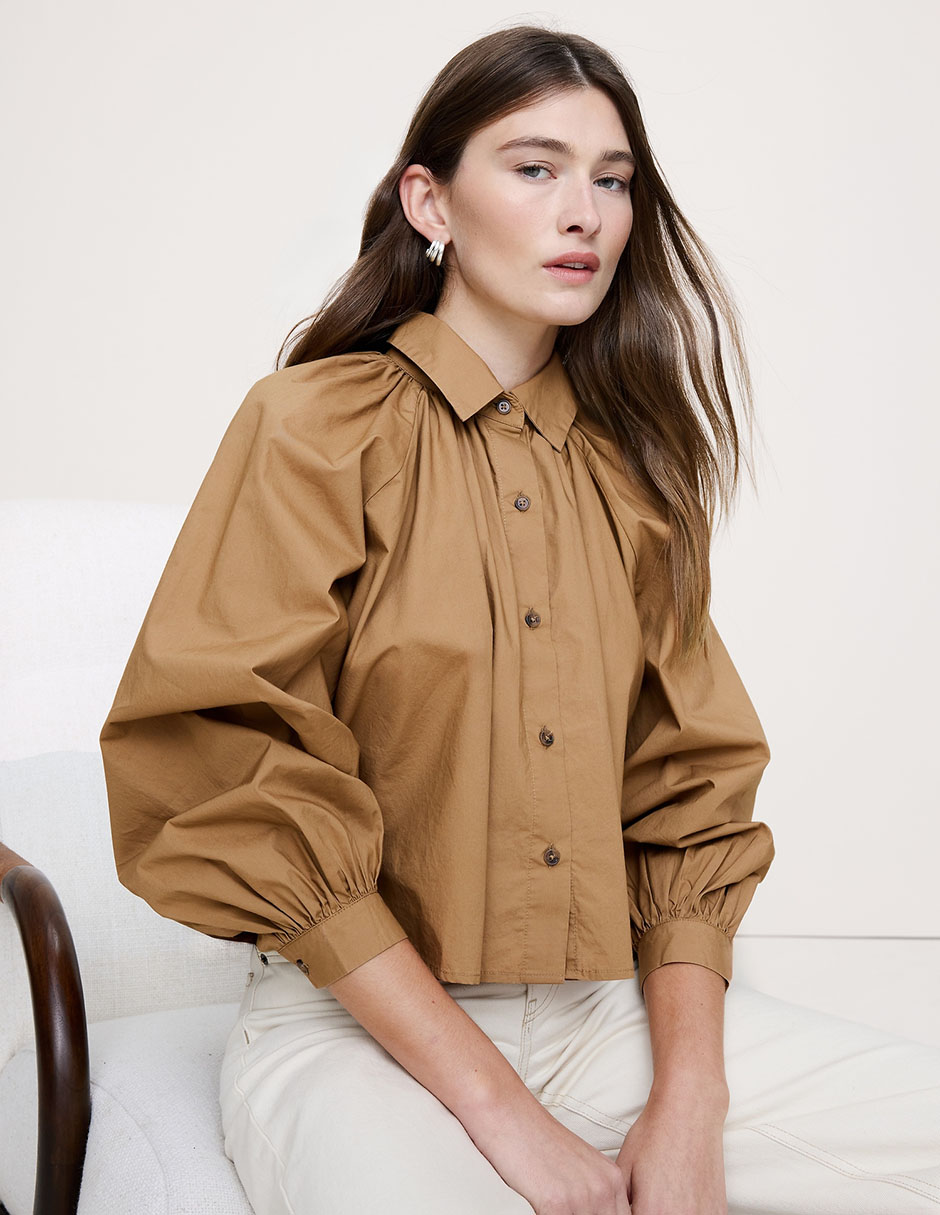 Camisa manga larga para mujer 3