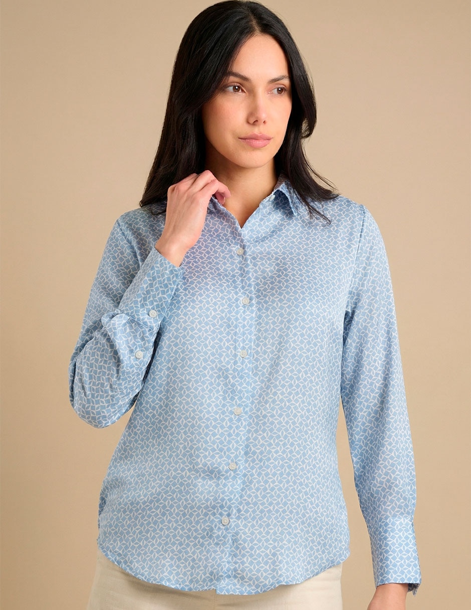 Camisa manga larga para mujer
