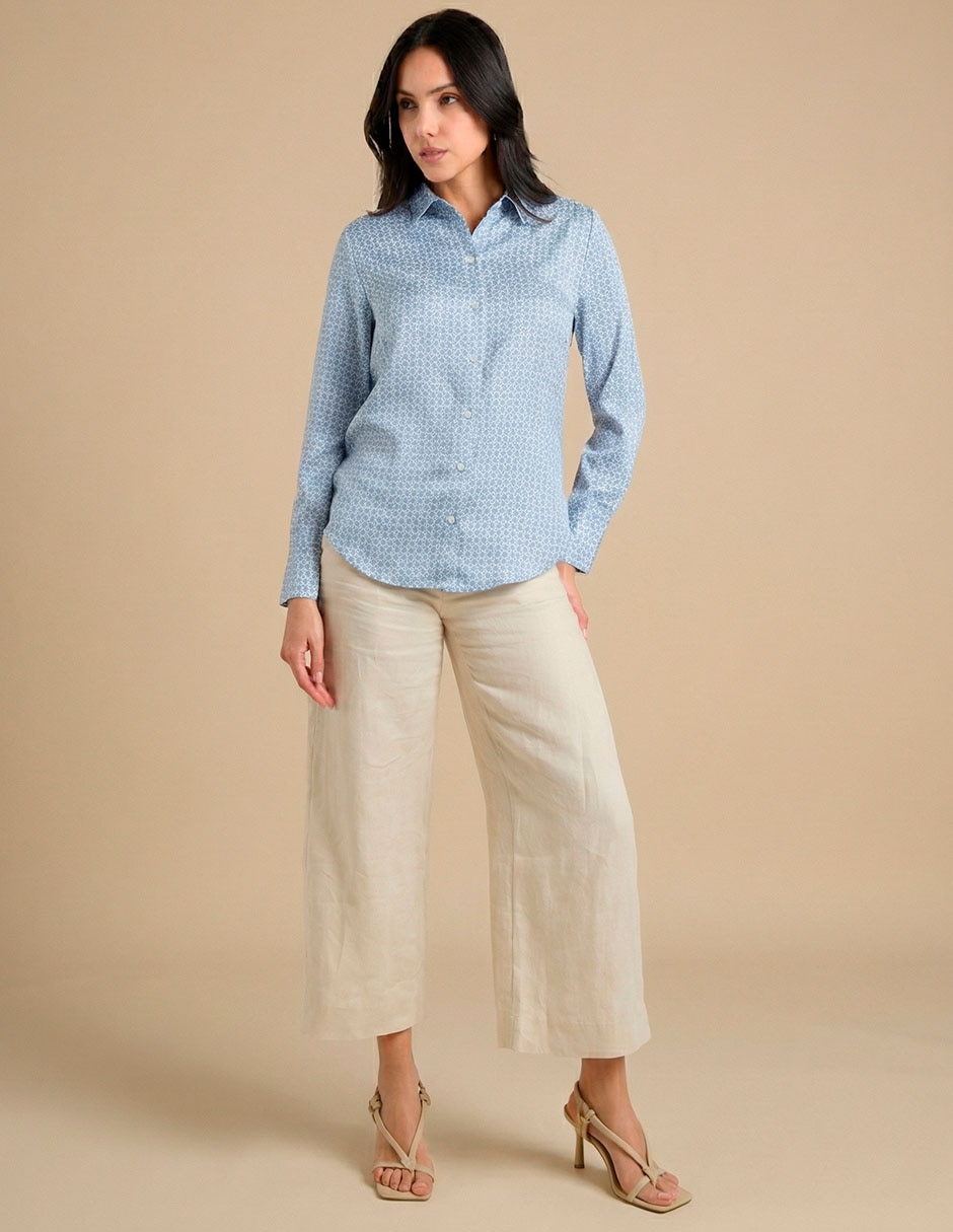 CAMISA BANANA 88240, XCH, AZUL OBSCURO