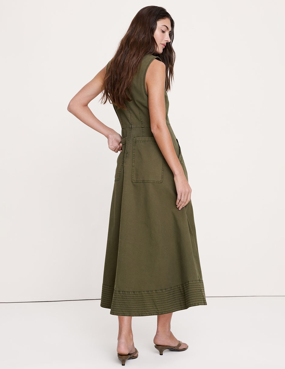 Vestido largo casual para mujer