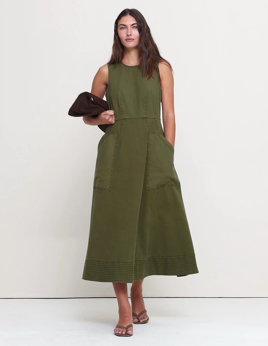 Vestido largo casual para mujer
