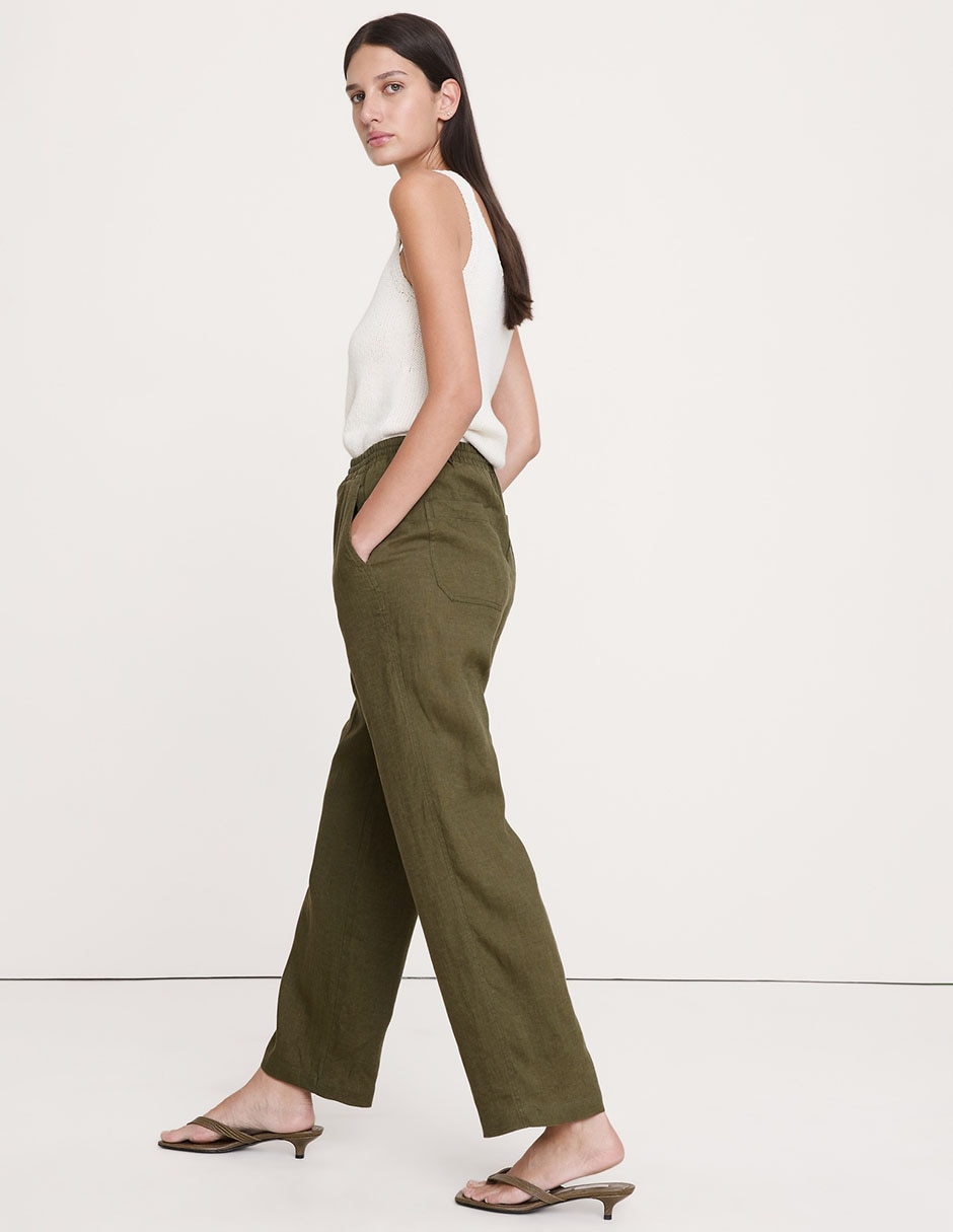 PANTALÓN BANANA 87507, XG, VERDE OLIVO