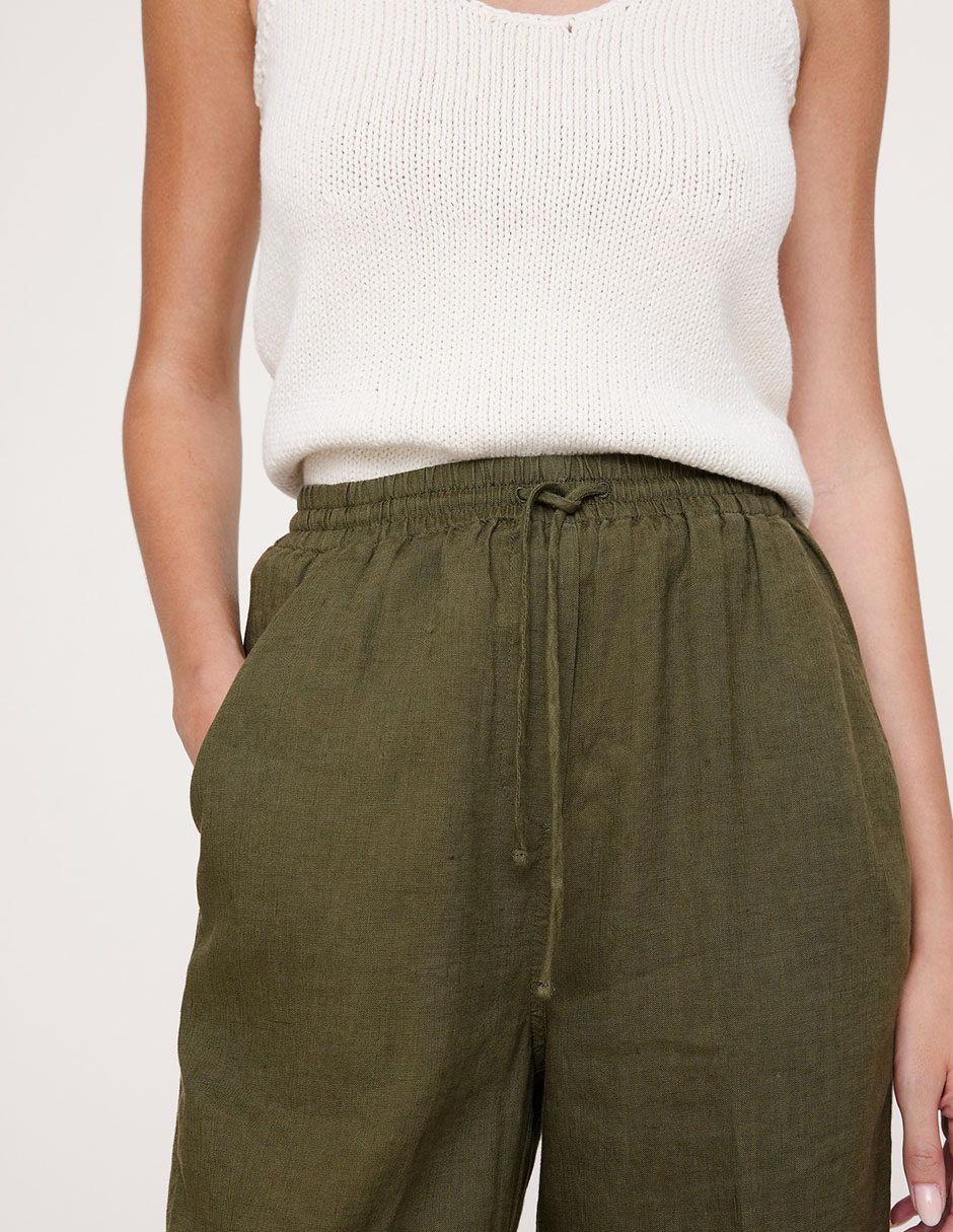 PANTALÓN BANANA 87507, XG, VERDE OLIVO