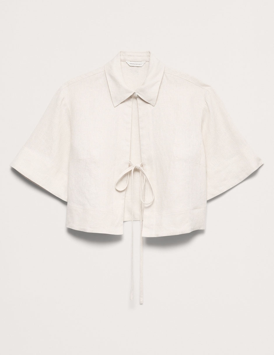 Blusa manga al codo para mujer 4
