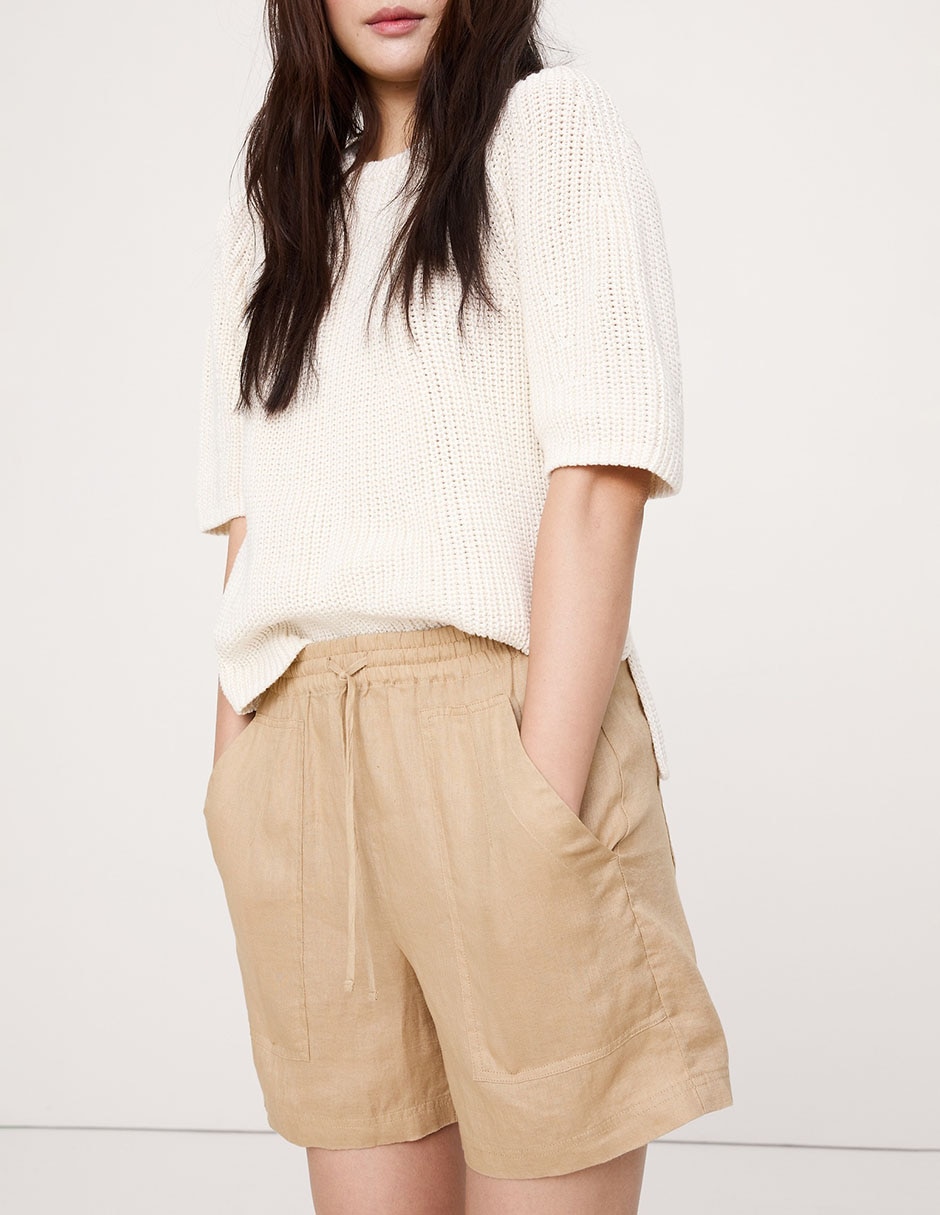 SHORT BANANA 875706 CINTURA, CH, KHAKI