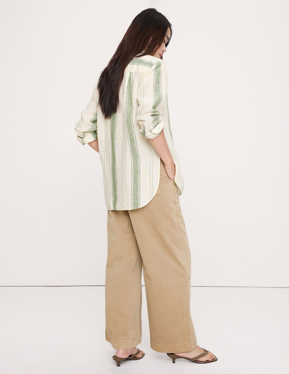 CAMISA BANANA 875218 A, XCH, VERDE OLIVO