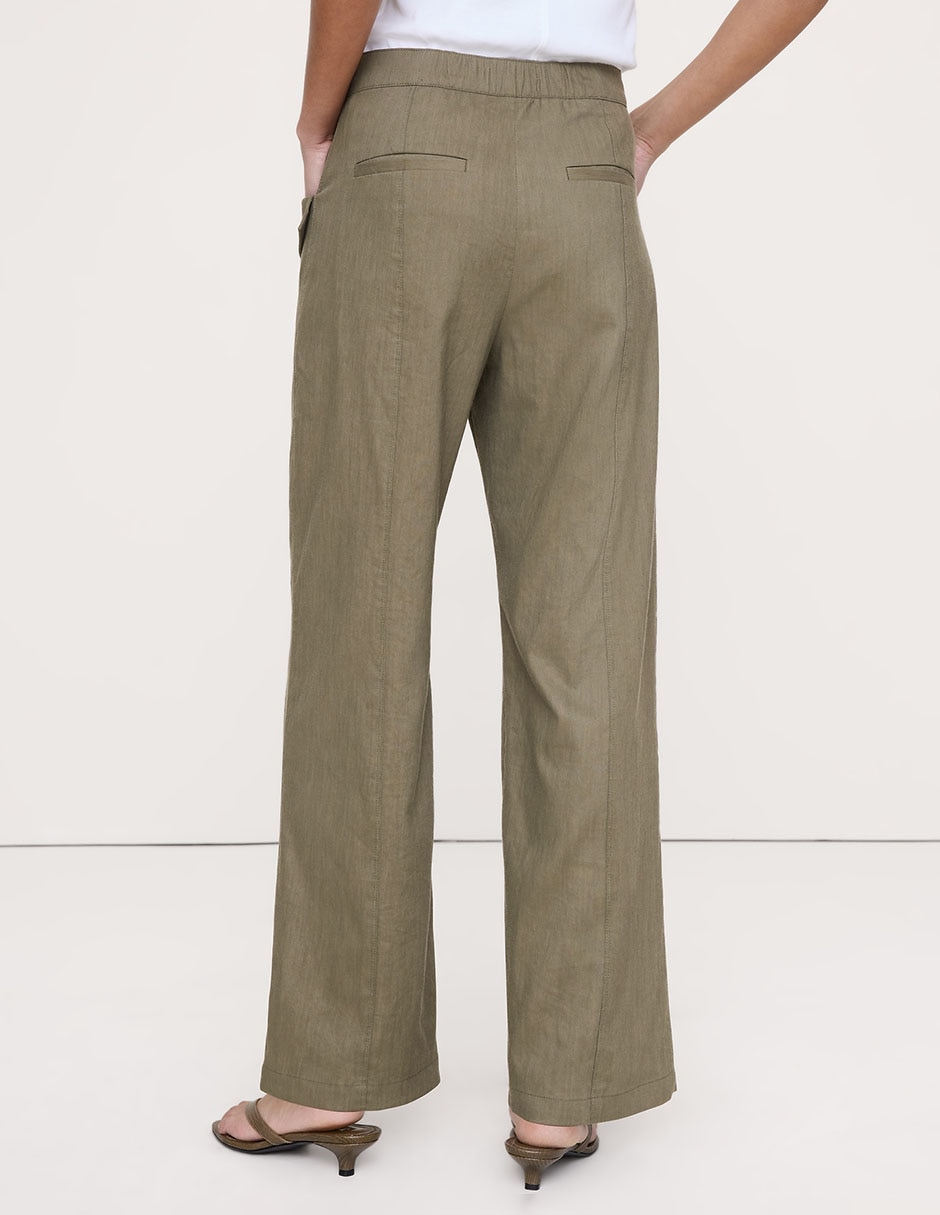 Pantalón relaxed straight para mujer
