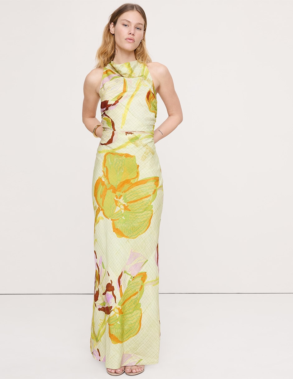 Vestido maxi casual para mujer