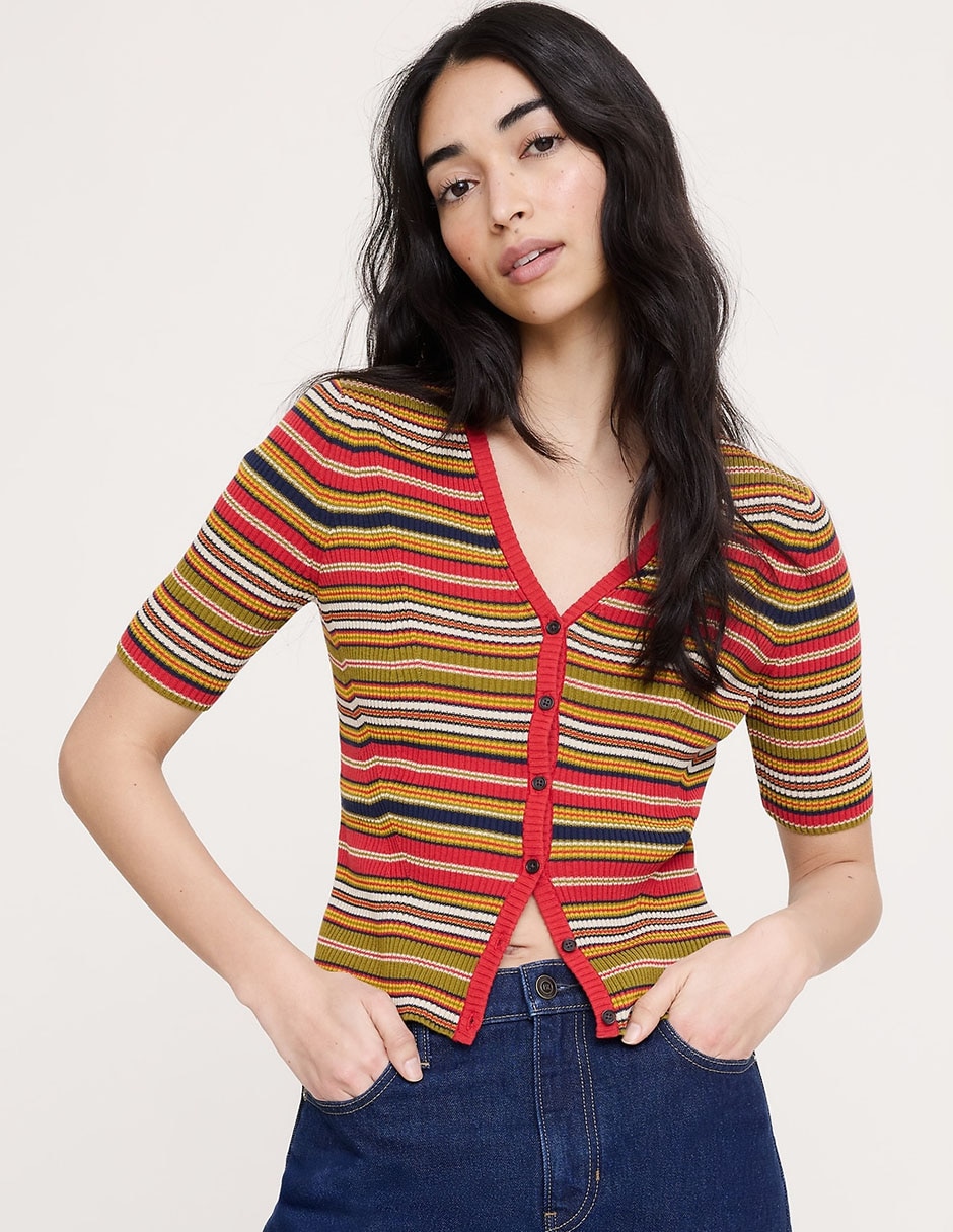 Suéter cuello V para mujer Suéter cuello V para mujer