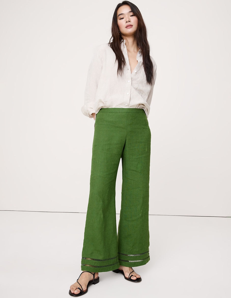 Pantalón flare para mujer